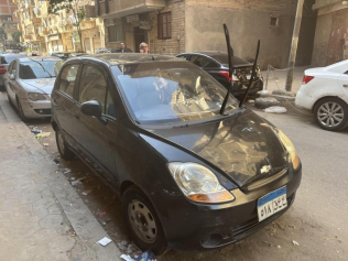 Chevrolet Spark 2008 Black Manual Used for Sale in Hadayeq El Zeitoun