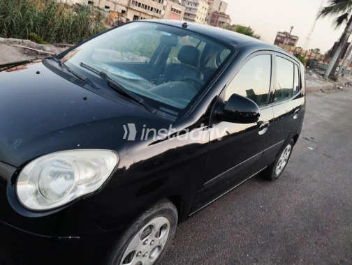 كيا بيكانتو 2010 أسود يدوي مستعملة للبيع في الإسكندرية - 2
