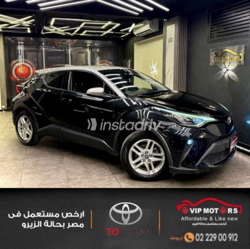 Toyota C-HR 2021 Black Automatic Used for Sale in Nasr city - 4