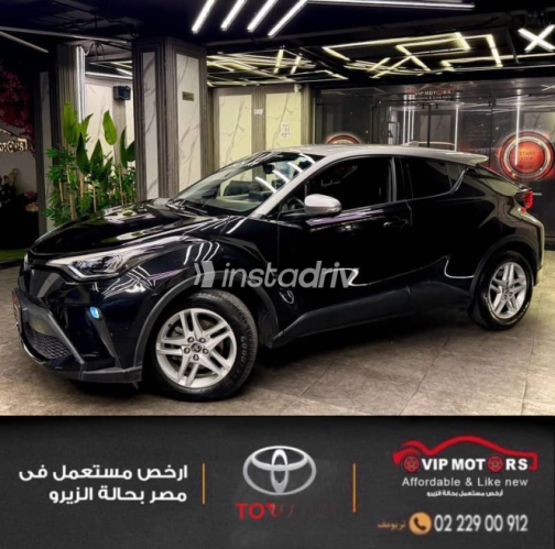 Toyota C-HR 2021 Black Automatic Used for Sale in Nasr city - 5