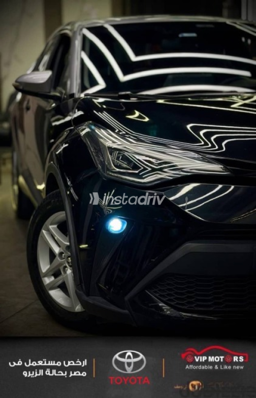 Toyota C-HR 2021 Black Automatic Used for Sale in Nasr city - 8