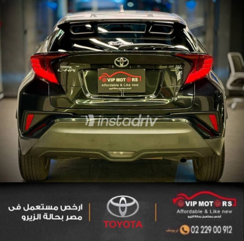 Toyota C-HR 2021 Black Automatic Used for Sale in Nasr city - 10
