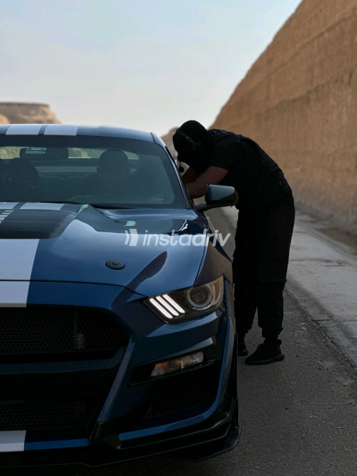فورد موستانج 2015 أبيض أوتوماتيك مستعملة للبيع في مدينتى - 3