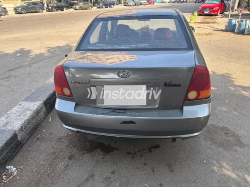 Hyundai Verna 2007 Silver Manual Used for Sale in Cairo - 2