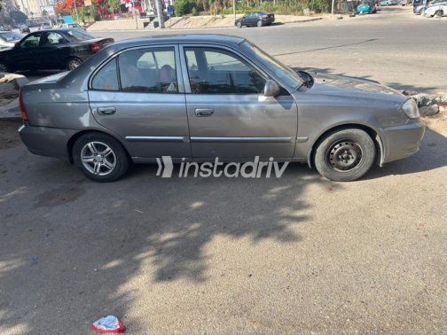 Hyundai Verna 2007 Silver Manual Used for Sale in Cairo - 4