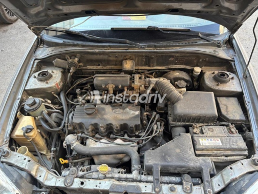 Hyundai Verna 2007 Silver Manual Used for Sale in Cairo - 6