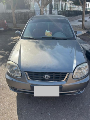 Hyundai Verna 2007 Silver Manual Used for Sale in Cairo