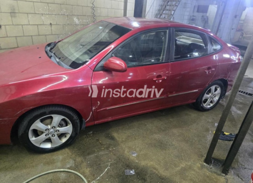 Hyundai Elantra HD 2009 Burgundy Automatic Used for Sale in Giza - 6