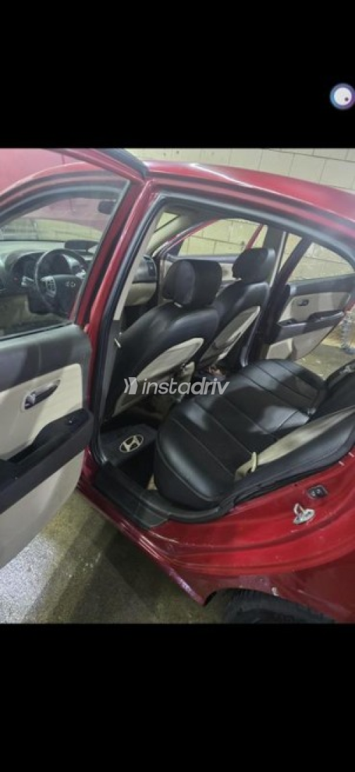 Hyundai Elantra HD 2009 Burgundy Automatic Used for Sale in Giza - 8