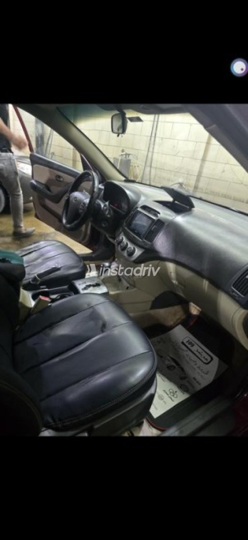 Hyundai Elantra HD 2009 Burgundy Automatic Used for Sale in Giza - 9
