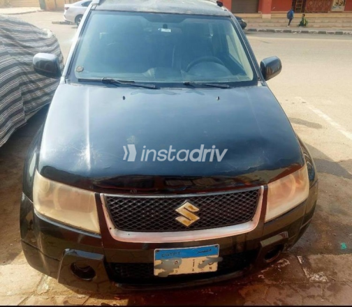 Suzuki Grand vitara 2008 Black Manual Used for Sale in Mokattam - 1
