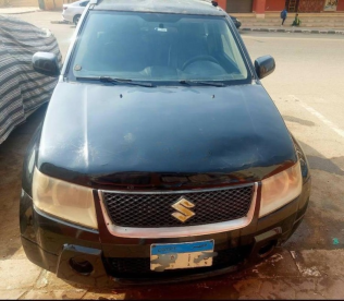Suzuki Grand vitara 2008 Black Manual Used for Sale in Mokattam
