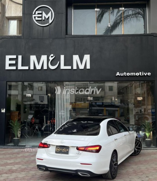 مرسيدس E 200 2022 أبيض أوتوماتيك مستعملة للبيع في القاهرة - 8