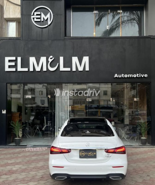 مرسيدس E 200 2022 أبيض أوتوماتيك مستعملة للبيع في القاهرة - 9
