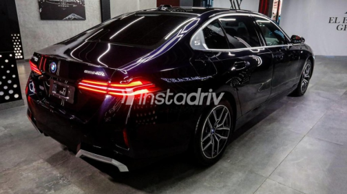 BMW I5 2025 Dark Blue Automatic Used for Sale in Madinaty - 2