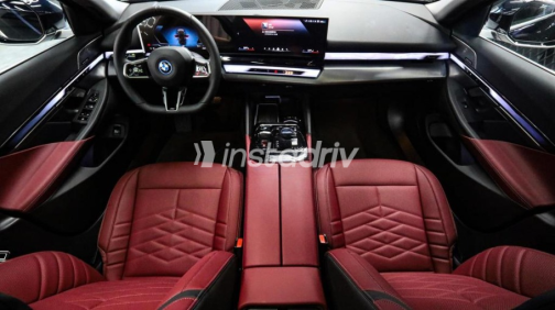 BMW I5 2025 Dark Blue Automatic Used for Sale in Madinaty - 8