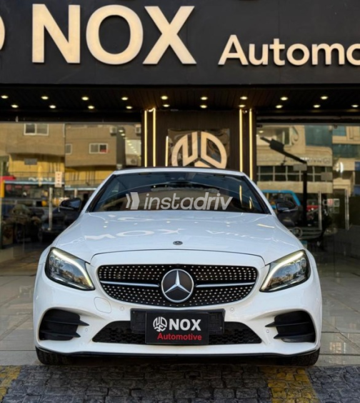 Mercedes C 200 2019 White Automatic Used for Sale in Nasr city - 2