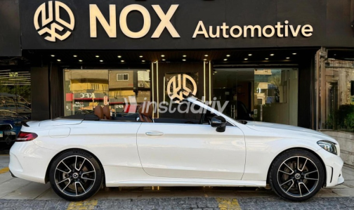 Mercedes C 200 2019 White Automatic Used for Sale in Nasr city - 4