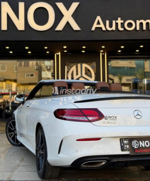Mercedes C 200 2019 White Automatic Used for Sale in Nasr city - 9