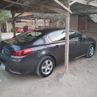 Peugeot 508 2015 Gray Automatic Used for Sale in Giza