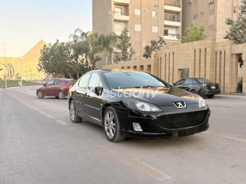 بيجو 407 2007 أسود أوتوماتيك مستعملة للبيع في 6 أكتوبر - 3