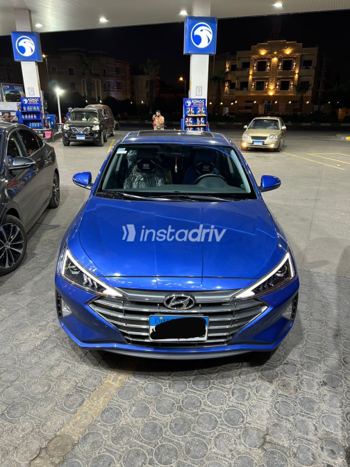Hyundai Elantra AD 2025 Blue Automatic Used for Sale in Cairo - 1