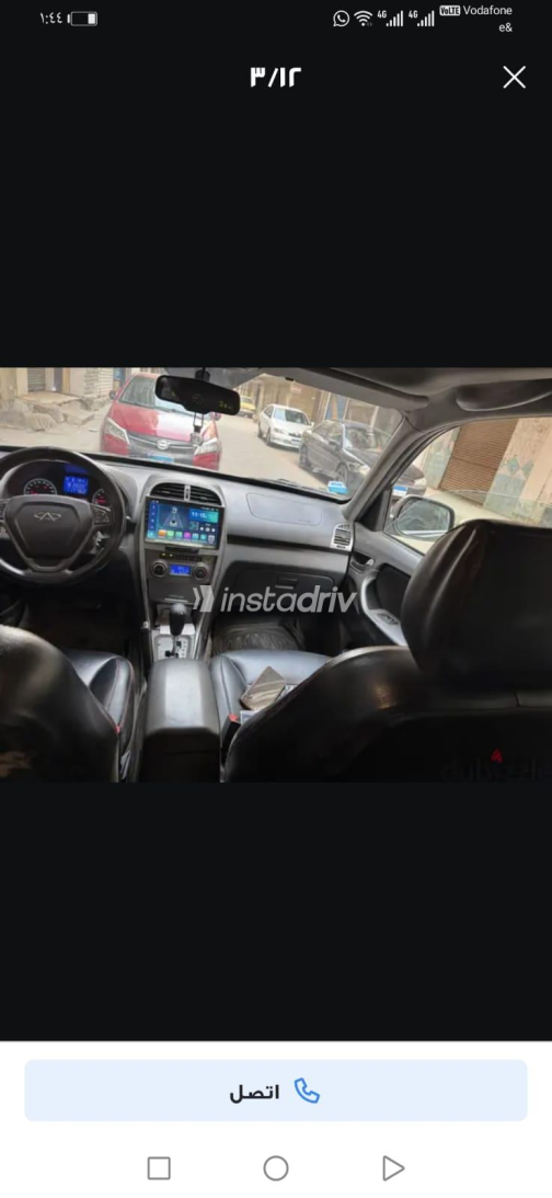Chery Tiggo 2019 Black Automatic Used for Sale in Giza - 1