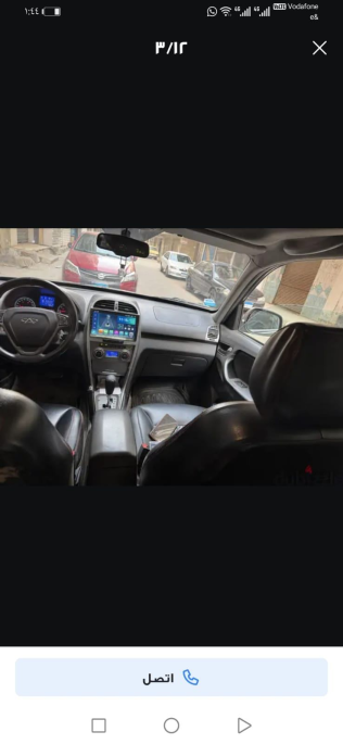 شيرى تيجو 2019 أسود أوتوماتيك مستعملة للبيع في الجيزة