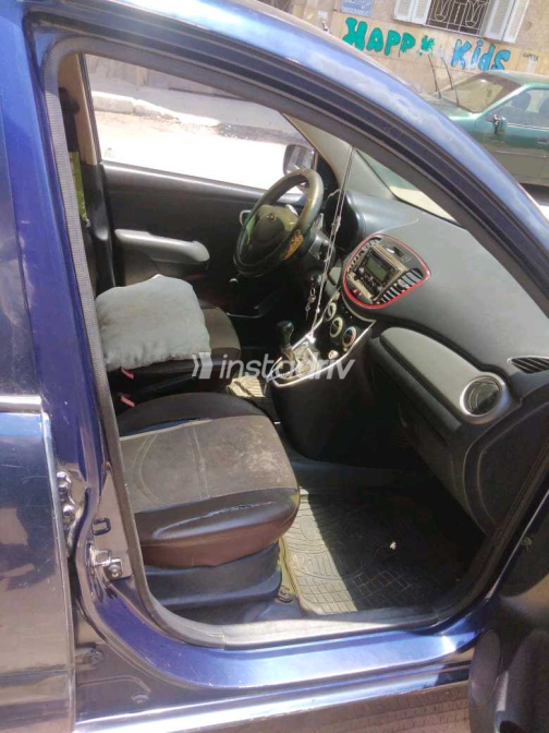 هيونداي I10 2008 أزرق يدوي مستعملة للبيع في القاهرة - 2