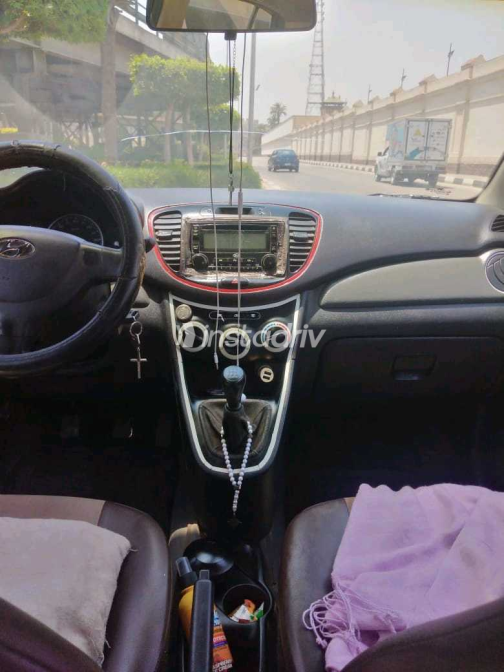 هيونداي I10 2008 أزرق يدوي مستعملة للبيع في القاهرة - 3
