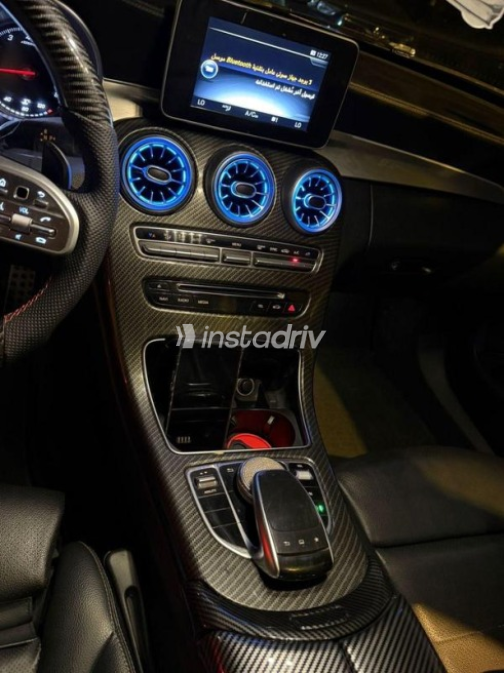 Mercedes C 180 2015 Dark Red Automatic Used for Sale in Cairo - 7