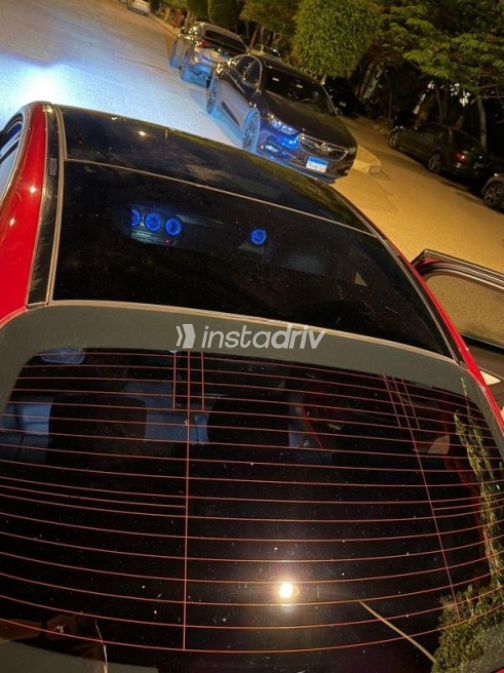 Mercedes C 180 2015 Dark Red Automatic Used for Sale in Cairo - 10