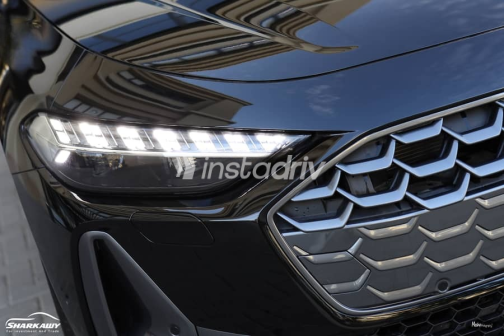 اودي A5 2025 أسود أوتوماتيك جديدة للبيع في شيراتون - 4