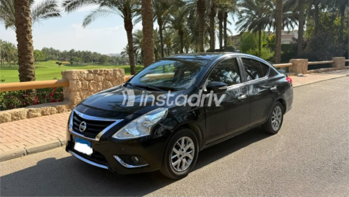 Nissan Sunny 2023 Black Automatic Used for Sale in Cairo - 1