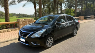 Nissan Sunny 2023 Black Automatic Used for Sale in Cairo