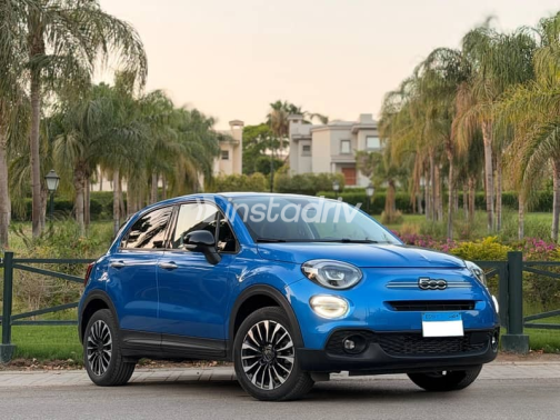 Fiat 500 X 2024 Dark Blue Automatic Used for Sale in Maadi - 2