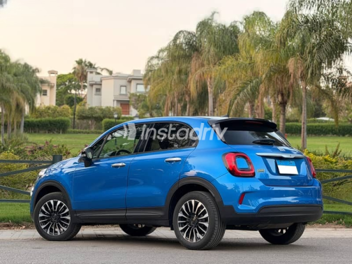 Fiat 500 X 2024 Dark Blue Automatic Used for Sale in Maadi - 3