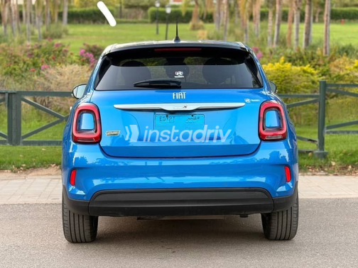 Fiat 500 X 2024 Dark Blue Automatic Used for Sale in Maadi - 7