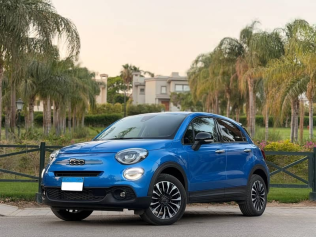 Fiat 500 X 2024 Dark Blue Automatic Used for Sale in Maadi