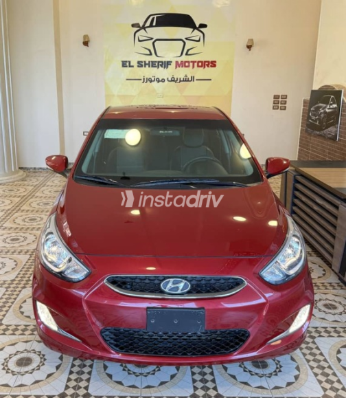 Hyundai Accent 2019 Red Automatic Used for Sale in Greater Cairo ( Cairo + Giza) - 2