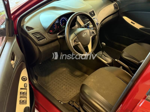 Hyundai Accent 2019 Red Automatic Used for Sale in Greater Cairo ( Cairo + Giza) - 9