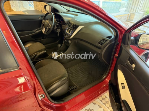 Hyundai Accent 2019 Red Automatic Used for Sale in Greater Cairo ( Cairo + Giza) - 10