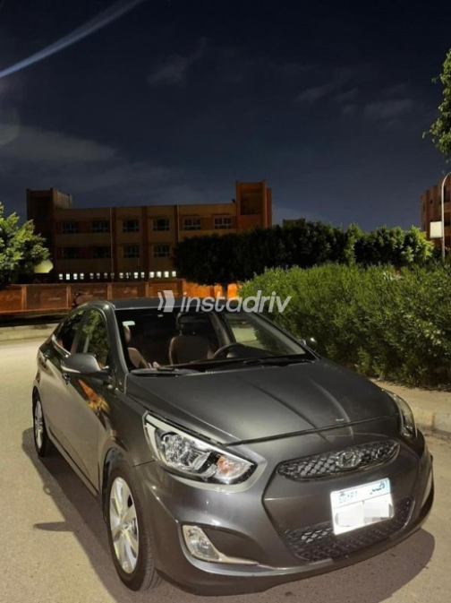 Hyundai Accent RB 2024 White Automatic Used for Sale in Greater Cairo ( Cairo + Giza) - 3