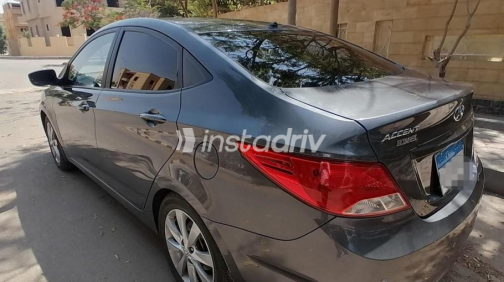 Hyundai Accent RB 2024 White Automatic Used for Sale in Greater Cairo ( Cairo + Giza) - 4
