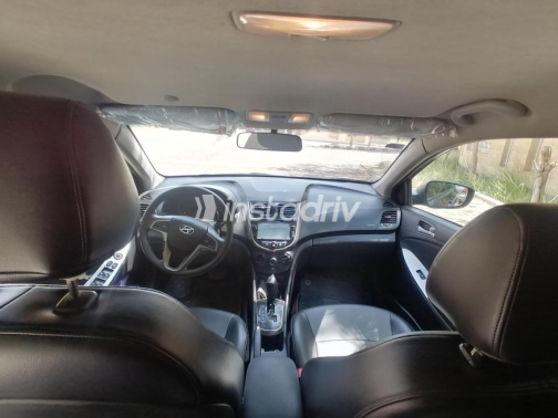 Hyundai Accent RB 2024 White Automatic Used for Sale in Greater Cairo ( Cairo + Giza) - 10