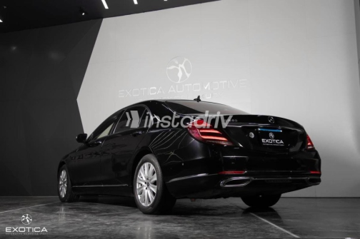Mercedes S 560 2019 Black Automatic Used for Sale in Cairo - 3