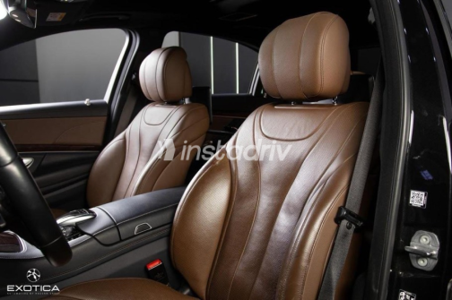 Mercedes S 560 2019 Black Automatic Used for Sale in Cairo - 10