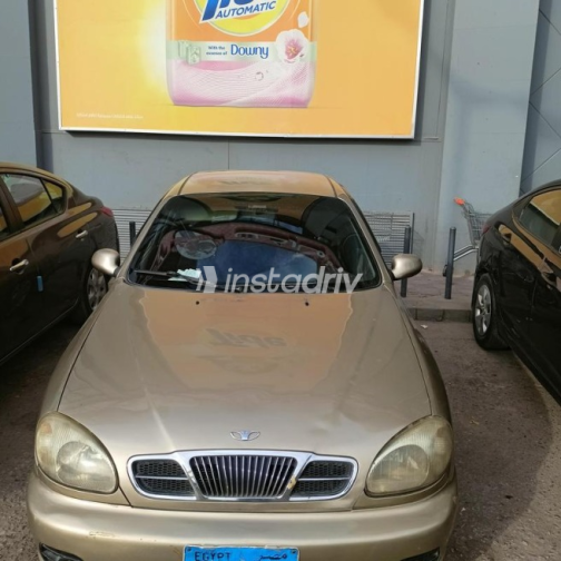 Daewoo Lanos 2001 Gold Automatic Used for Sale in Nasr city - 1