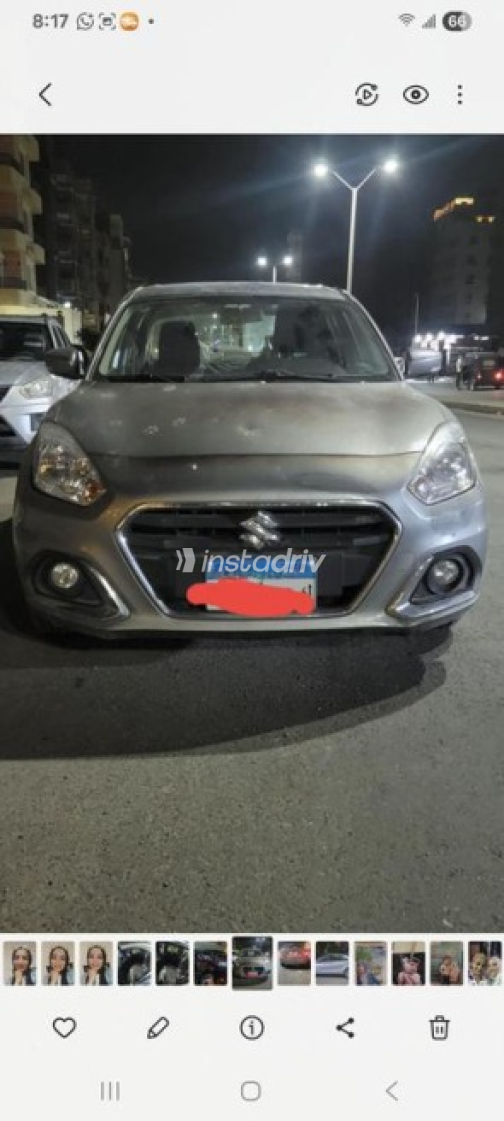 Suzuki Swift Dzire 2022 White Automatic Used for Sale in Greater Cairo ( Cairo + Giza) - 4