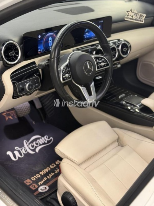 Mercedes A 200 2021 White Automatic Used for Sale in Suez  - 10